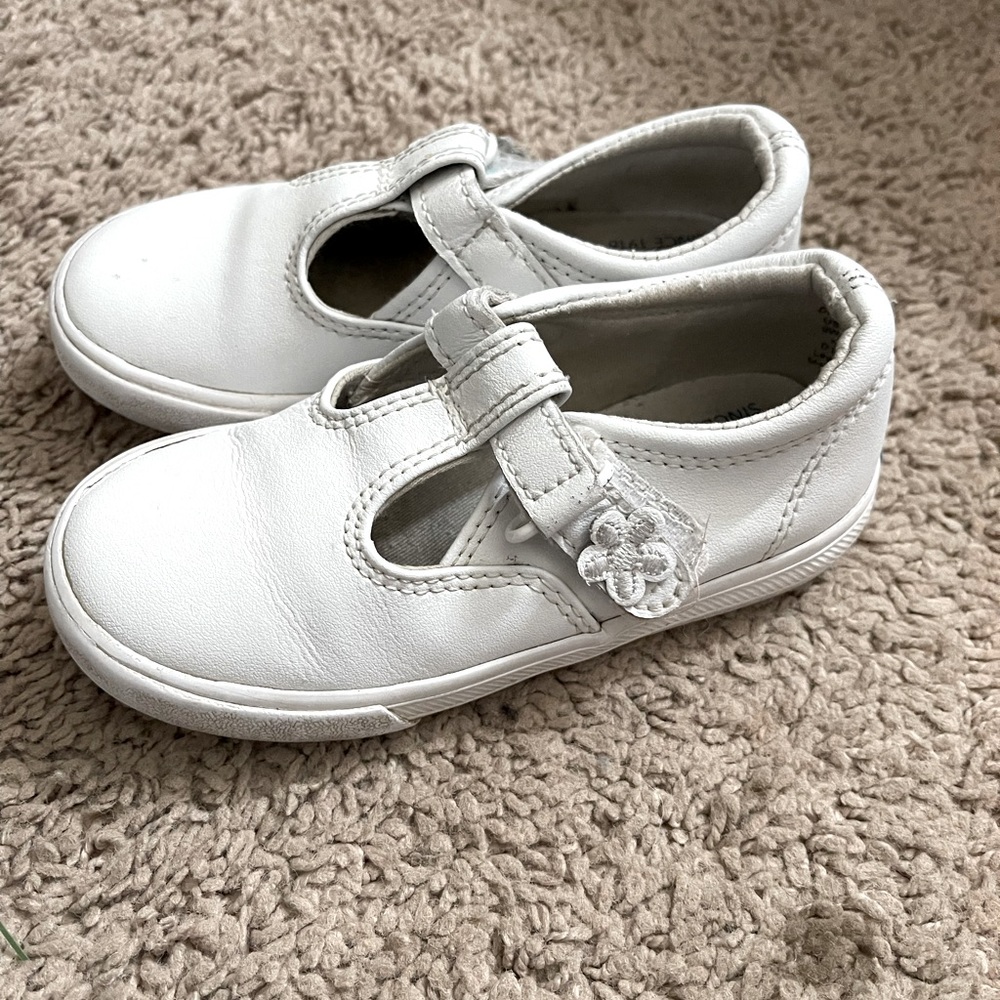 Girls T-Strap Keds Sneakers